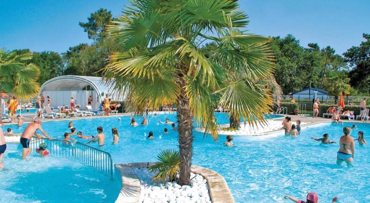 Mobil Home Camping 4 Etoiles Les Viviers 2 Chambres Lège-Cap-Ferret Dış mekan fotoğraf